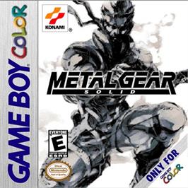 Box cover for Metal Gear Solid on the Nintendo Game Boy Color.