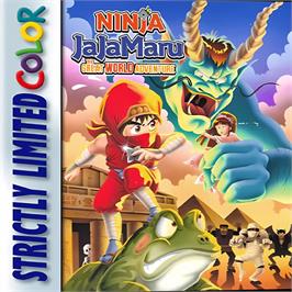 Box cover for Ninja JaJaMaru - The Great World Adventure on the Nintendo Game Boy Color.