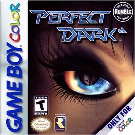 Box cover for Perfect Dark on the Nintendo Game Boy Color.