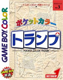Box cover for Pocket Color Trump on the Nintendo Game Boy Color.