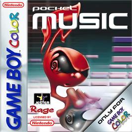 Box cover for Pocket Music on the Nintendo Game Boy Color.