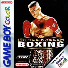 Box cover for Prince Naseem Boxing on the Nintendo Game Boy Color.