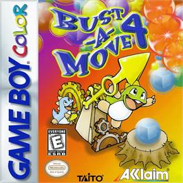 Box cover for Puzzle Bobble 4 on the Nintendo Game Boy Color.