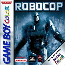 Box cover for Robocop on the Nintendo Game Boy Color.