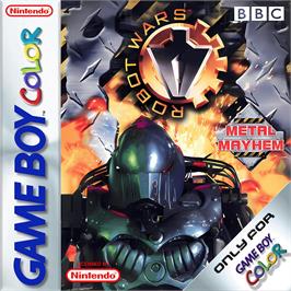 Box cover for Robot Wars - Metal Mayhem on the Nintendo Game Boy Color.
