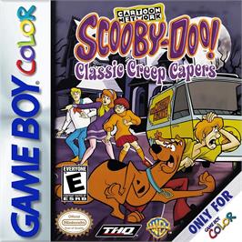 Box cover for Scooby-doo! - Classic Creep Capers on the Nintendo Game Boy Color.