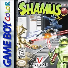 Box cover for Shamus on the Nintendo Game Boy Color.