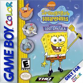 Box cover for Spongebob Squarepants - Legend Of The Lost Spatula on the Nintendo Game Boy Color.