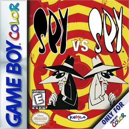 Box cover for Spy Vs. Spy on the Nintendo Game Boy Color.