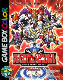 Box cover for Super Robot Pinball on the Nintendo Game Boy Color.