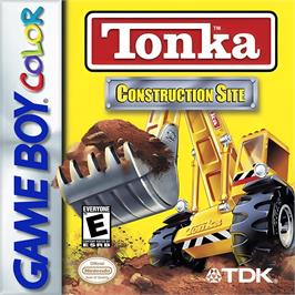 Box cover for Tonka Construction Site on the Nintendo Game Boy Color.