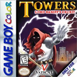 Box cover for Towers - Lord Baniff's Deceit on the Nintendo Game Boy Color.