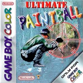 Box cover for Ultimate Paintball on the Nintendo Game Boy Color.