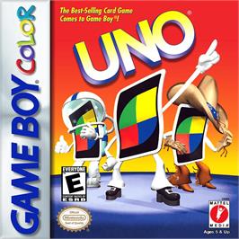 Box cover for Uno on the Nintendo Game Boy Color.