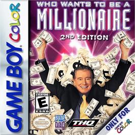 Box cover for Who Wants To Be A Millionaire - 2nd Edition on the Nintendo Game Boy Color.
