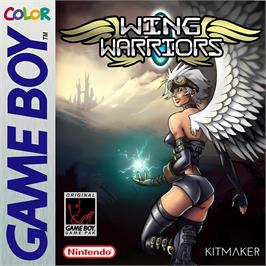 Box cover for WingWarriors on the Nintendo Game Boy Color.