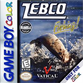 Box cover for Zebco Fishing! on the Nintendo Game Boy Color.