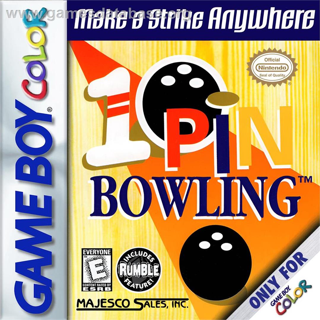 10-pin Bowling - Nintendo Game Boy Color - Artwork - Box