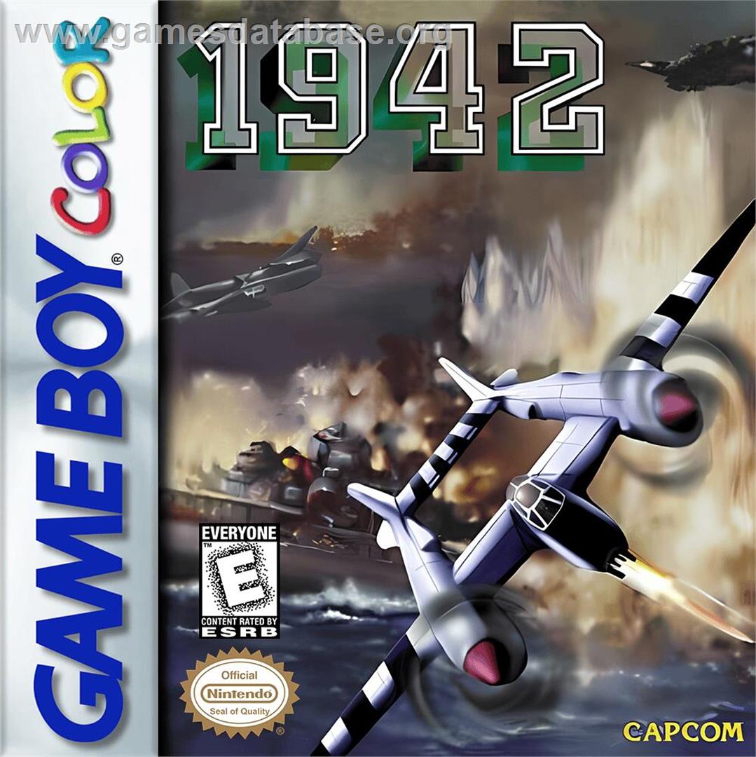 1942 - Nintendo Game Boy Color - Artwork - Box