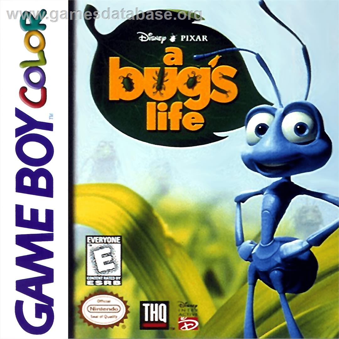 A Bug's Life - Nintendo Game Boy Color - Artwork - Box