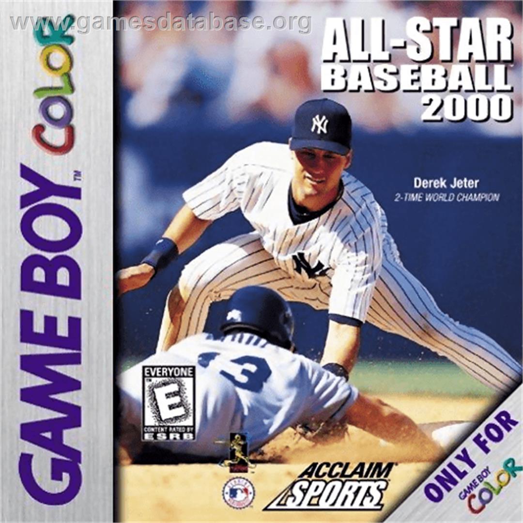 All-Star Baseball 2000 - Nintendo Game Boy Color - Artwork - Box