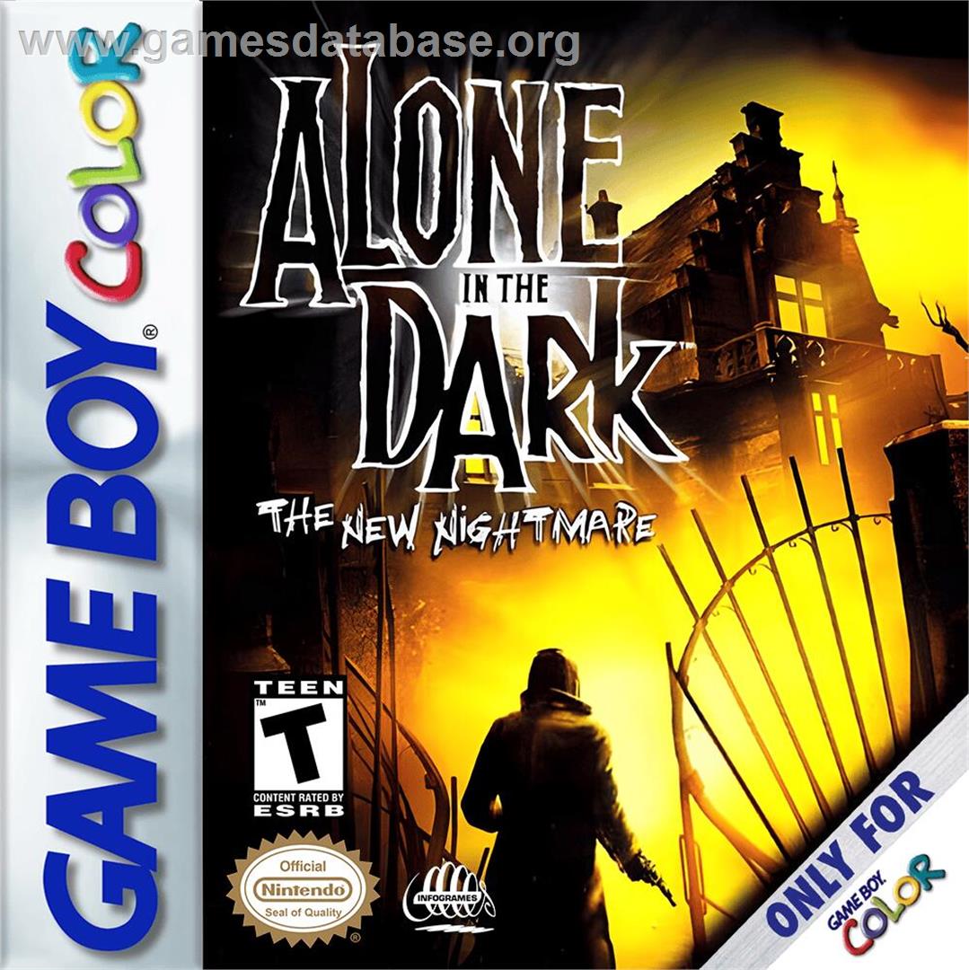 Alone In The Dark - The New Nightmare - Nintendo Game Boy Color - Artwork - Box