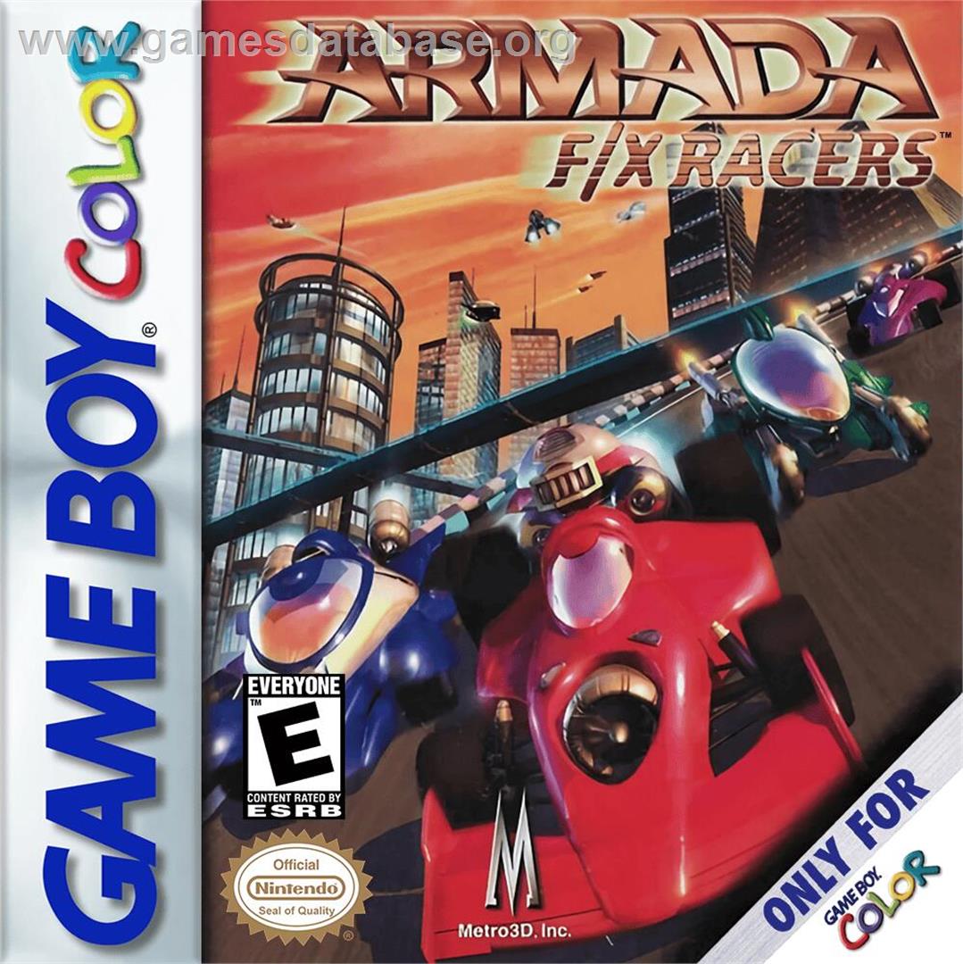 Armada - Fx Racers - Nintendo Game Boy Color - Artwork - Box