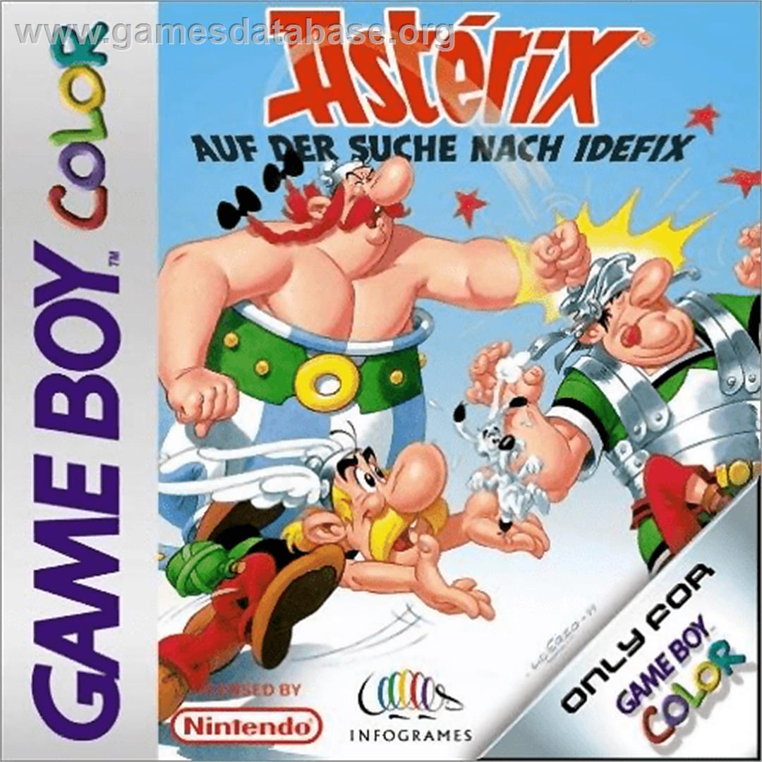 Asterix: Search for Dogmatix - Nintendo Game Boy Color - Artwork - Box
