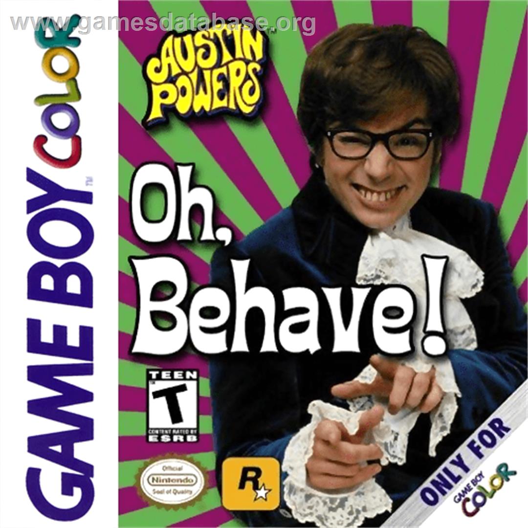 Austin Powers: Oh Behave - Nintendo Game Boy Color - Artwork - Box