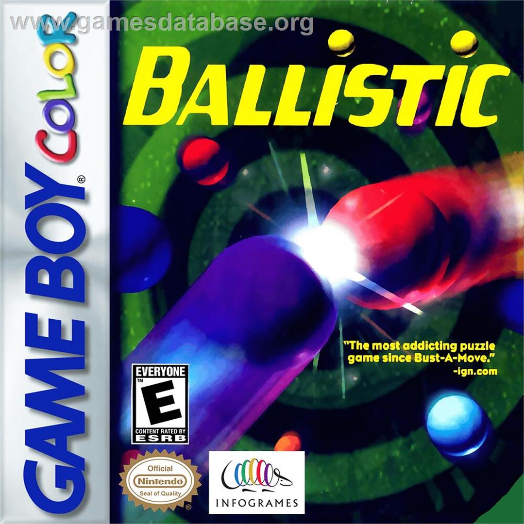 Ballistic - Nintendo Game Boy Color - Artwork - Box