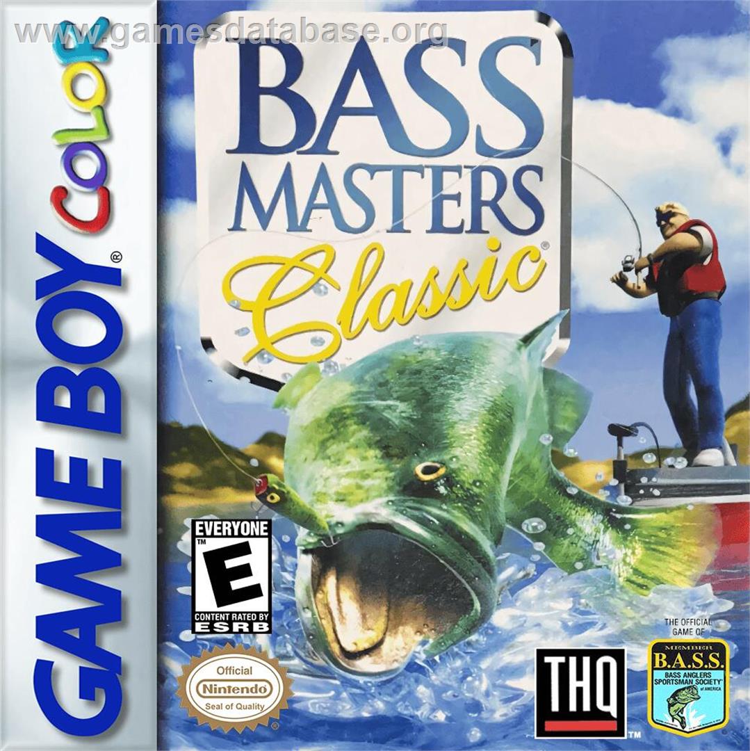 Bass Masters Classic - Nintendo Game Boy Color - Artwork - Box