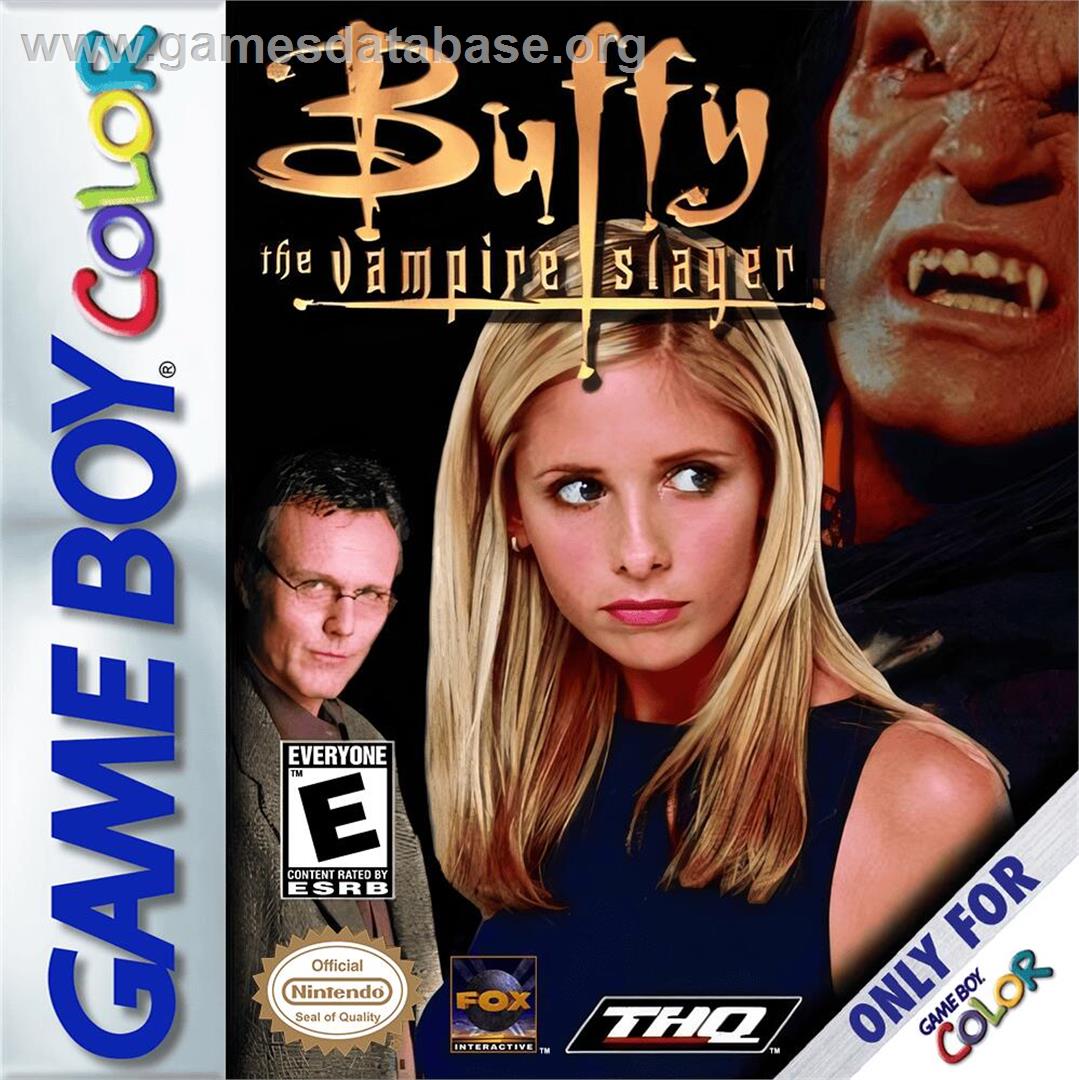 Buffy The Vampire Slayer - Nintendo Game Boy Color - Artwork - Box