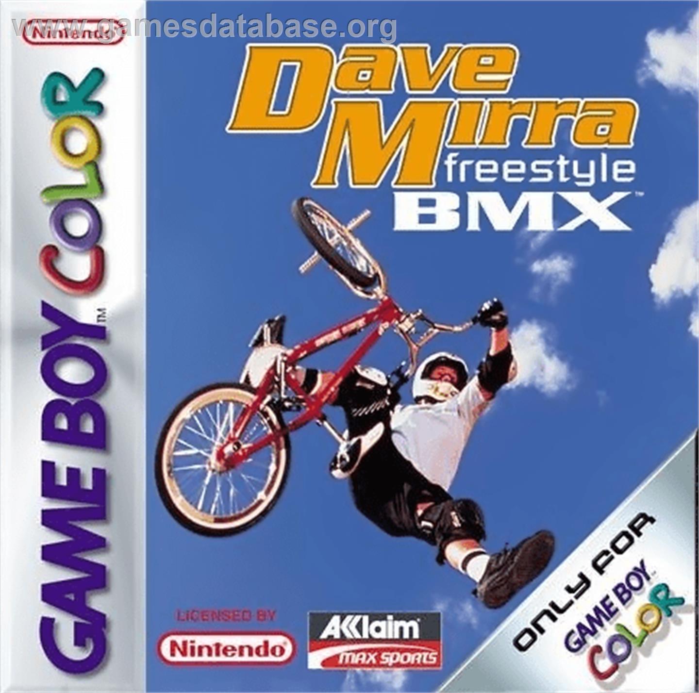 Dave Mirra Freestyle BMX - Nintendo Game Boy Color - Artwork - Box