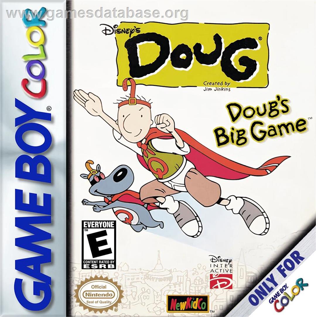 Doug's Big Game - Nintendo Game Boy Color - Artwork - Box