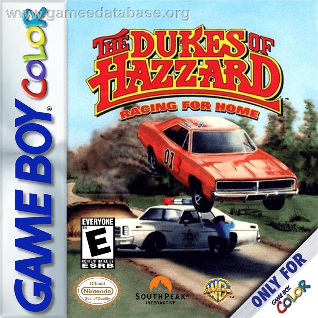 Dukes Of Hazzard, The - Racing For Home - Nintendo Game Boy Color - Artwork - Box
