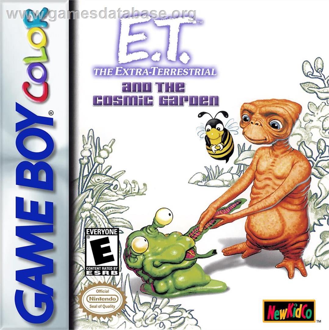 E.t. And The Cosmic Garden - Nintendo Game Boy Color - Artwork - Box
