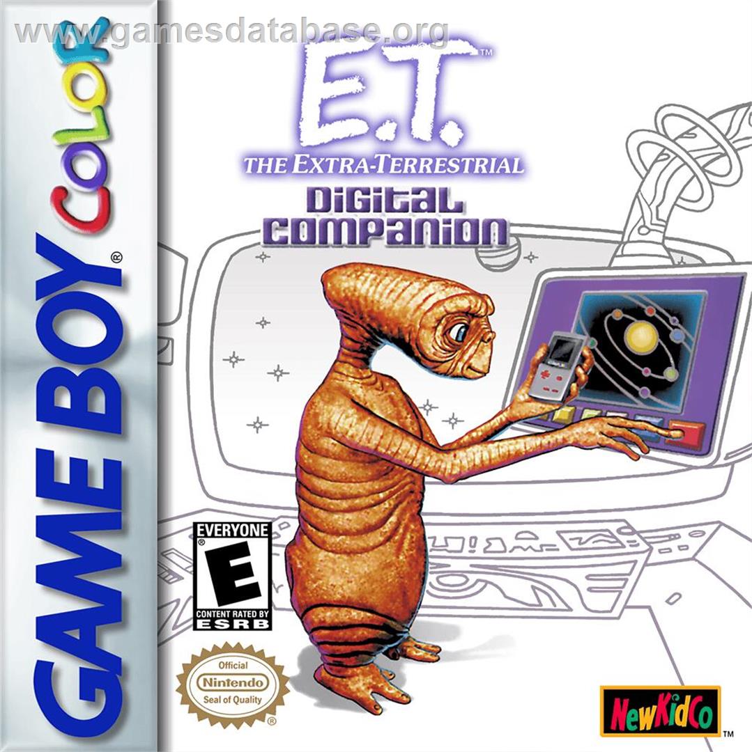 E.t. The Extra Terrestrial - Digital Companion - Nintendo Game Boy Color - Artwork - Box