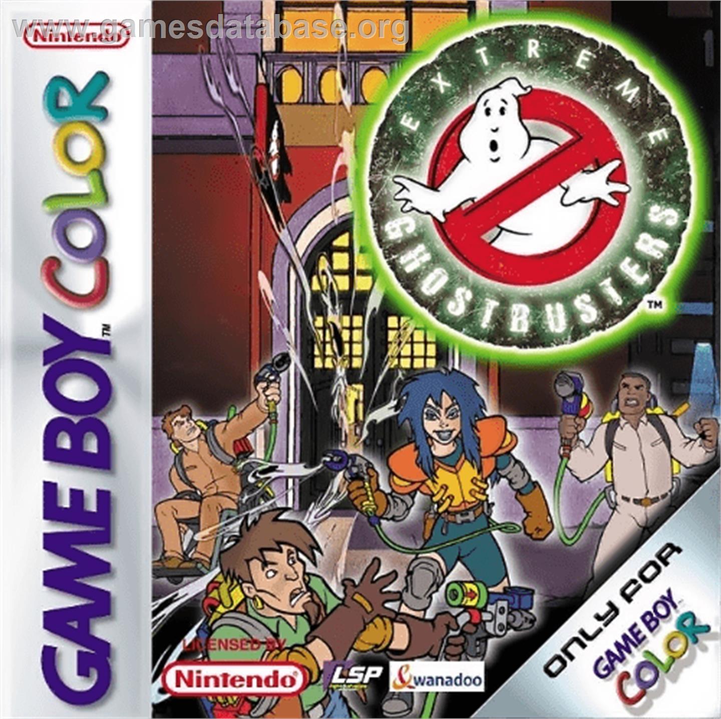 Extreme Ghostbusters - Nintendo Game Boy Color - Artwork - Box