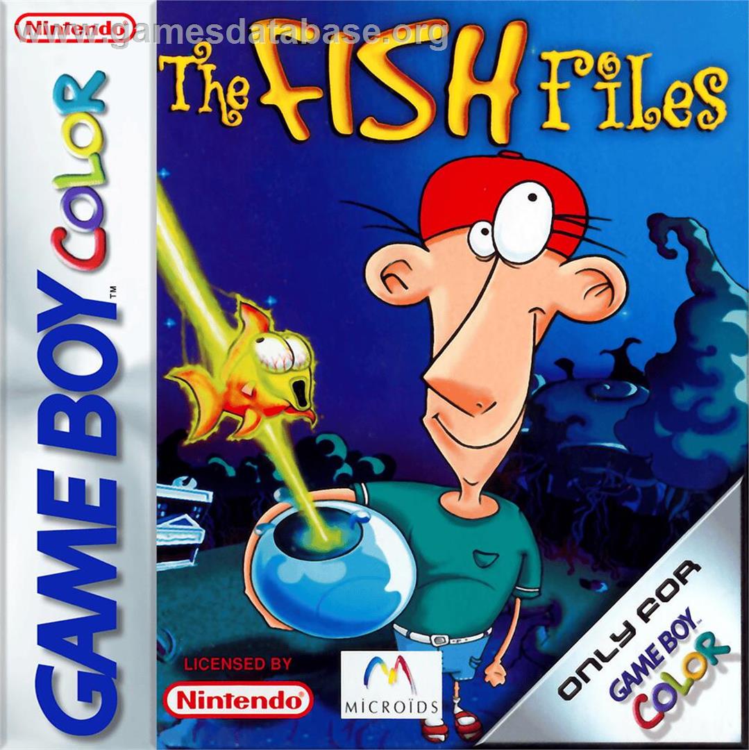 Fish Files, The - Nintendo Game Boy Color - Artwork - Box