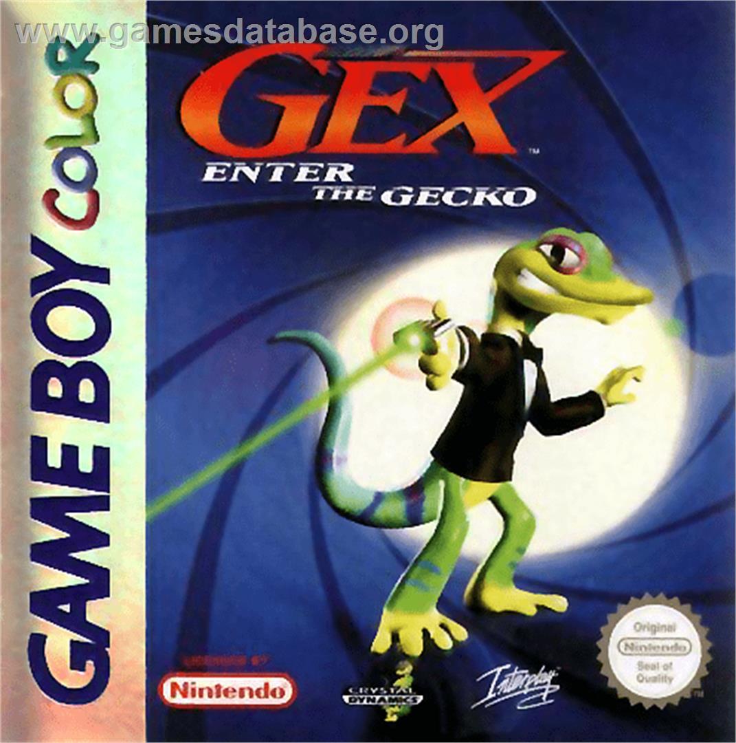 Gex: Enter the Gecko - Nintendo Game Boy Color - Artwork - Box