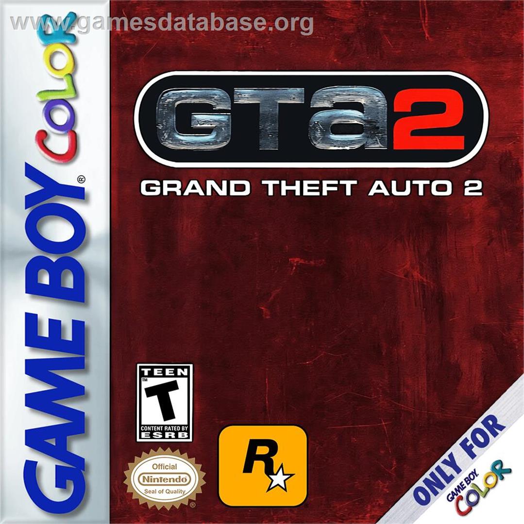 Grand Theft Auto 2 - Nintendo Game Boy Color - Artwork - Box