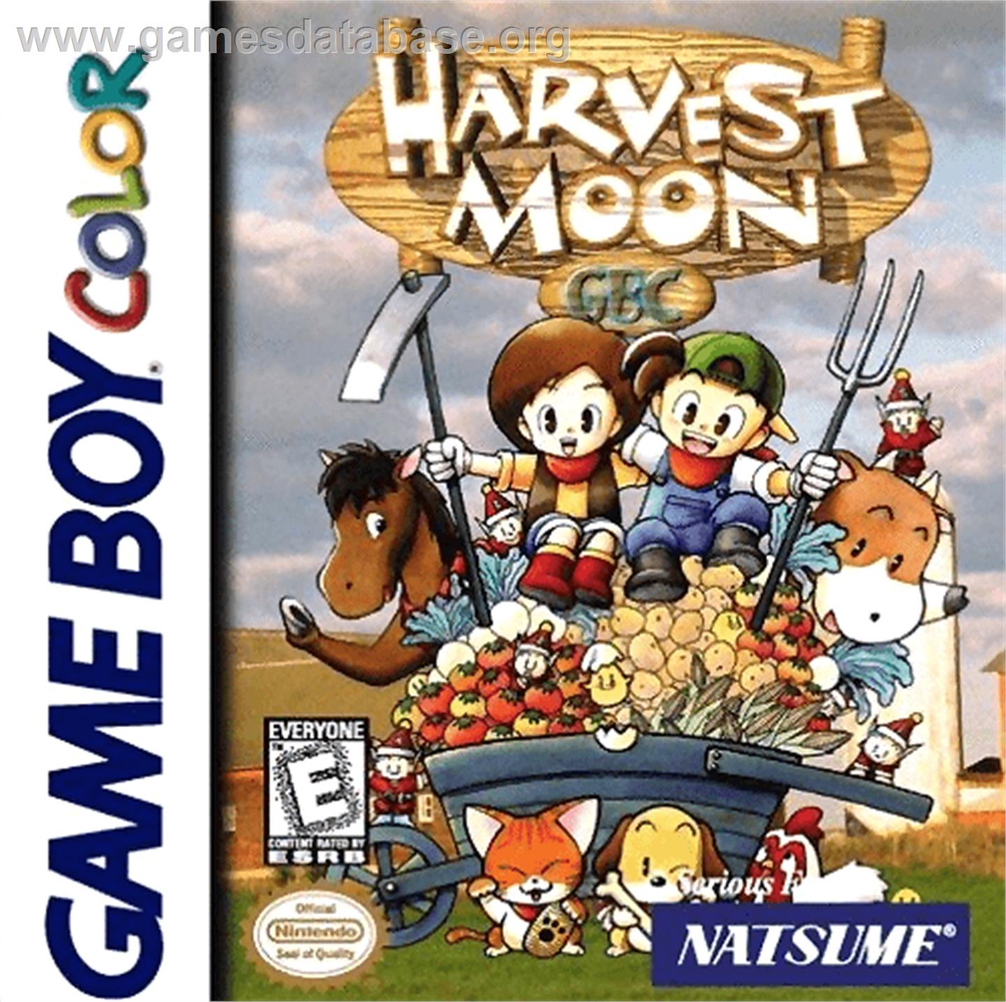 Harvest Moon - Nintendo Game Boy Color - Artwork - Box