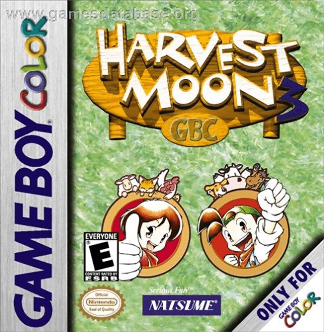 Harvest Moon 3 GBC - Nintendo Game Boy Color - Artwork - Box