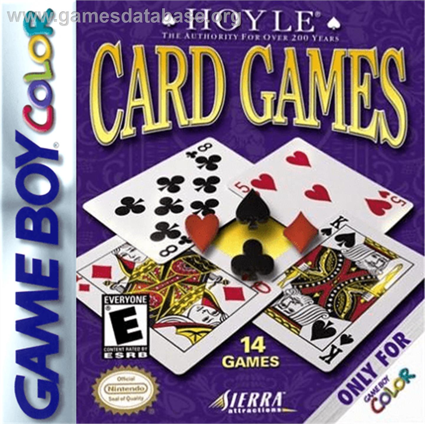 Hoyle Card Games - Nintendo Game Boy Color - Artwork - Box