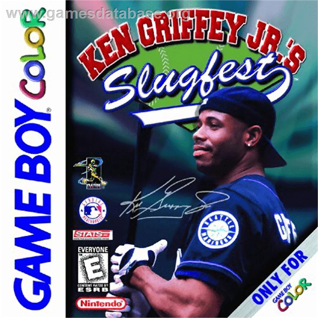 Ken Griffey Jr.'s Slugfest - Nintendo Game Boy Color - Artwork - Box