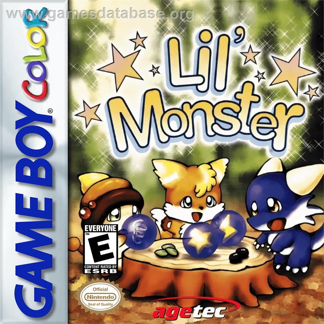 Lil' Monster - Nintendo Game Boy Color - Artwork - Box