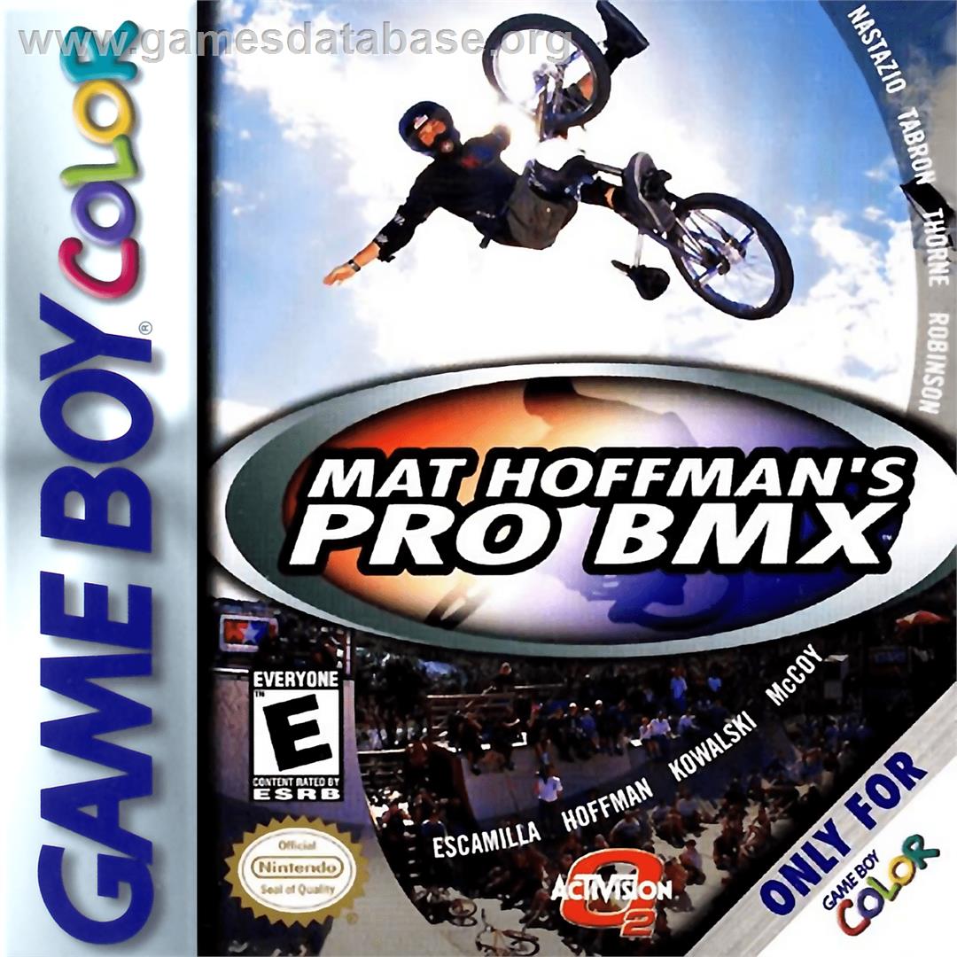 Mat Hoffman's Pro BMX - Nintendo Game Boy Color - Artwork - Box