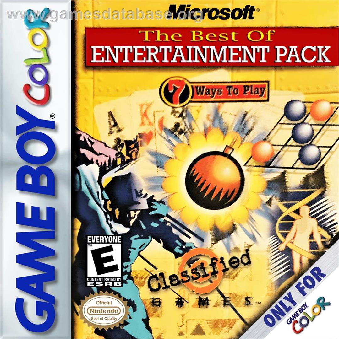 Microsoft - The Best Of Entertainment Pack - Nintendo Game Boy Color - Artwork - Box