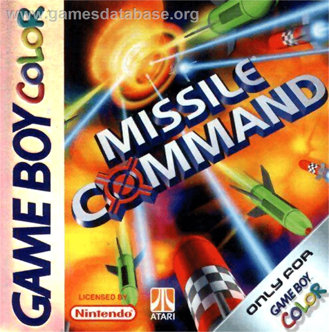 Missile Command - Nintendo Game Boy Color - Artwork - Box