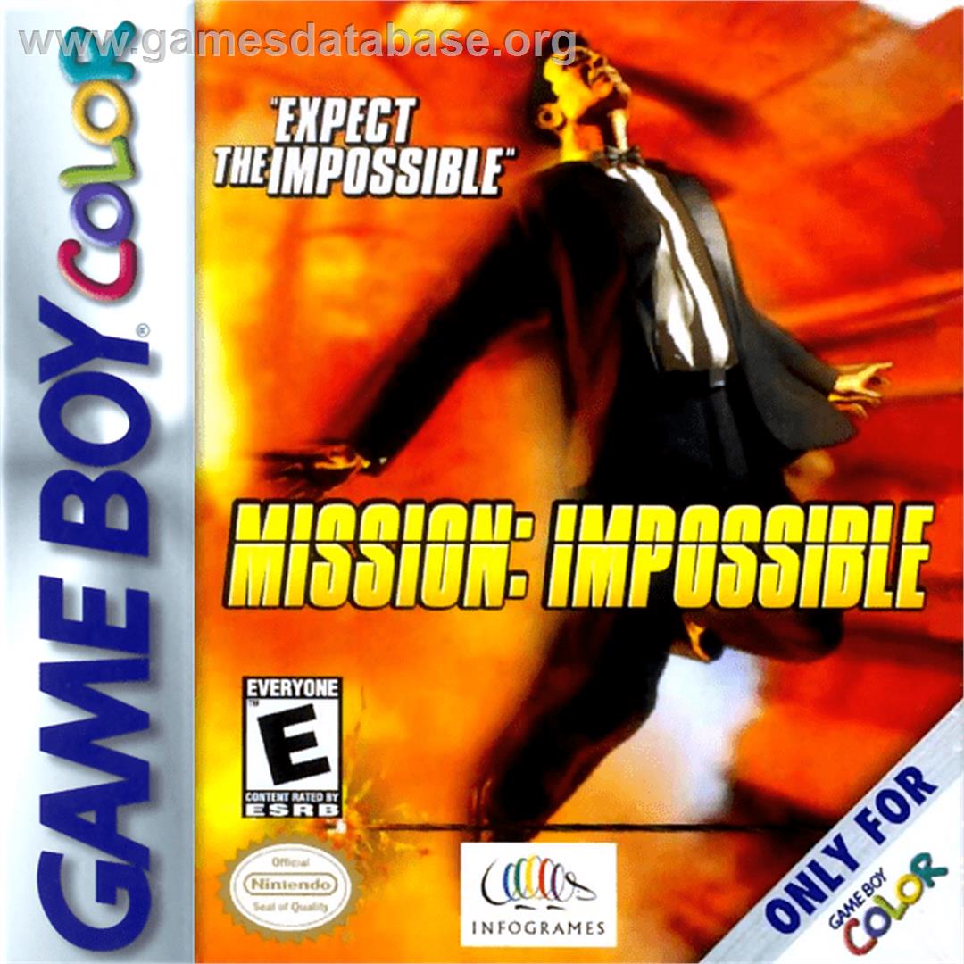Mission Impossible - Nintendo Game Boy Color - Artwork - Box